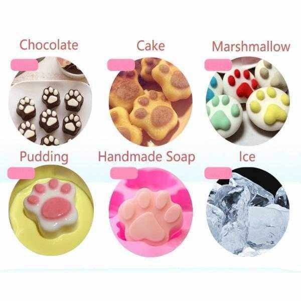Large Paws Silicone Mould - Moulds from . at DoggyTopia