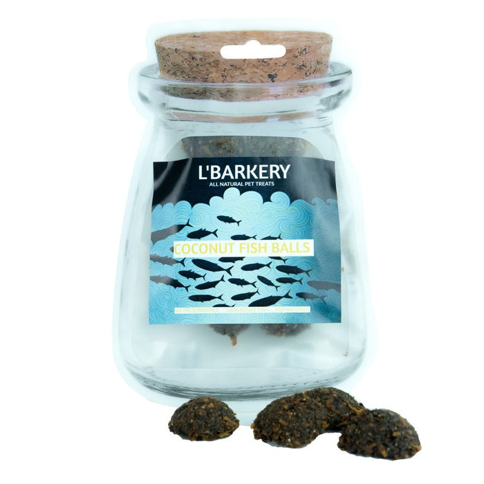 L'Barkery Coconut Fish Balls - Treats from L'Barkery at DoggyTopia