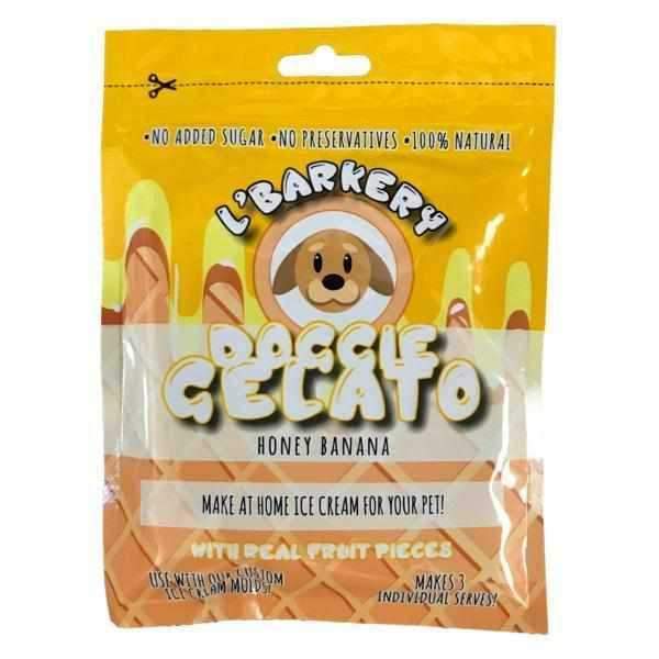 L'Barkery Doggie Gelato - Honey & Banana - Treats from L'Barkery at DoggyTopia
