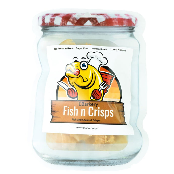 L'Barkery Fish N Crisps - Treats from L'Barkery at DoggyTopia