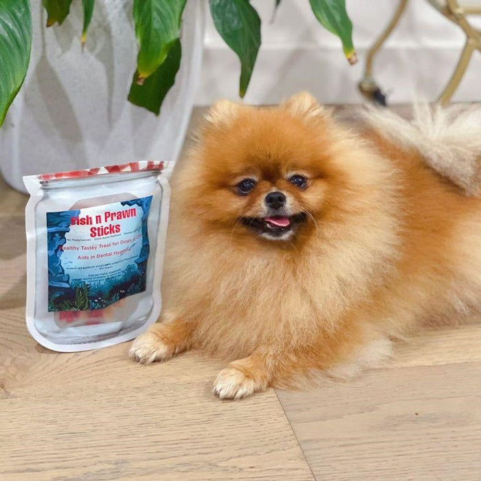 L'Barkery Fish n Prawn Sticks - Treats from L'Barkery at DoggyTopia