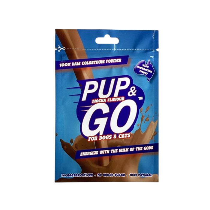 L'barkery Pup n Go - Mocha Single shot Sachet - Beverages from L'Barkery at DoggyTopia