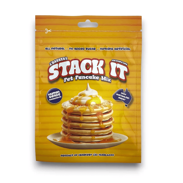 L'Barkery Stack It Pancake Mix - Treats from L'Barkery at DoggyTopia