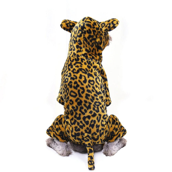 Leopard Jumpsuit Dog Costume - Jumpsuits from Sale at DoggyTopia