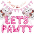 Lets Pawty Party Pack - Pink (34pcs) - Party Balloons from . at DoggyTopia