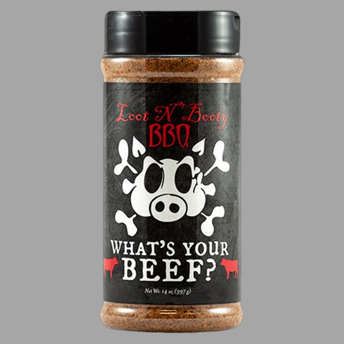 Loot N' Booty BBQ What's Your Beef? 14oz - Humphreys BBQ
