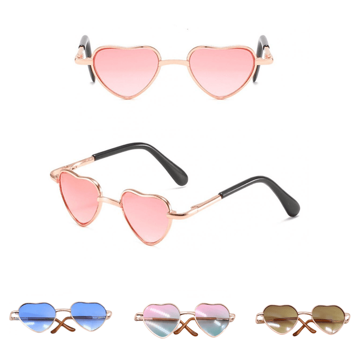 Love Heart Dog Sunglasses - Sunglasses from . at DoggyTopia