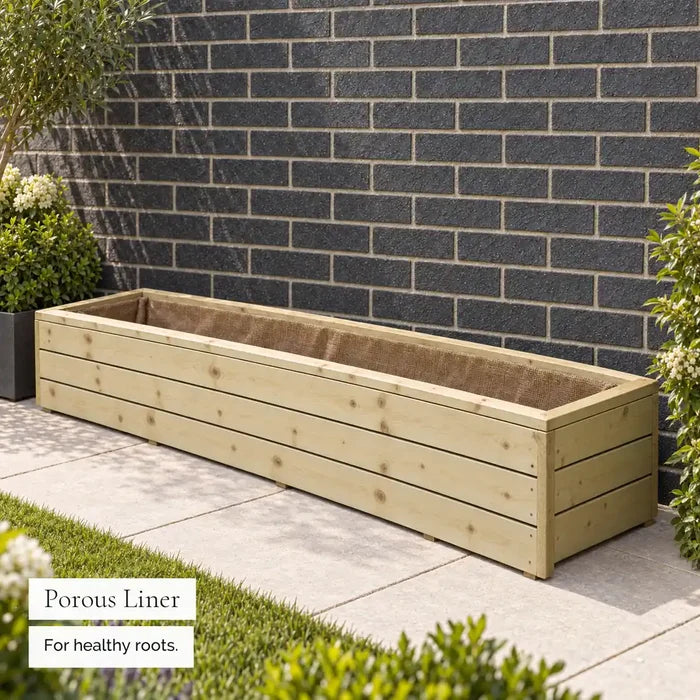 Low Level Lapline Timber Trough (1.8m) — liner