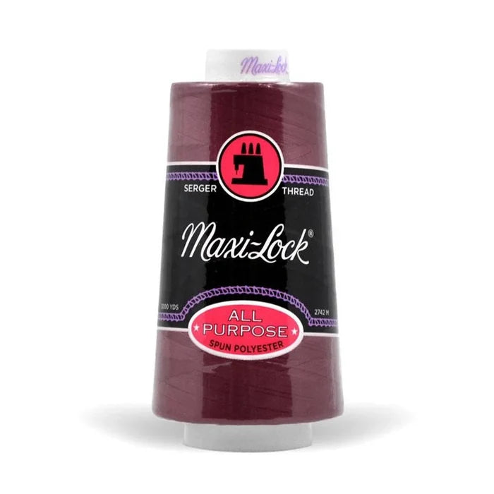 Maxi-Lock All Purpose Thread - Red Currant
