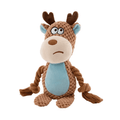 Maxwell Moose Rope Corduroy Dog Toy - Plush and Rope Toys from . at DoggyTopia