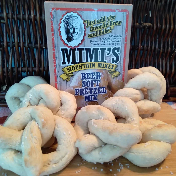 Mimi's Mountain Mixes: Beer Soft Pretzels Mix 13.5oz - Humphreys BBQ