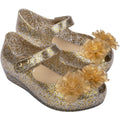 Mini Melissa Mini Ultragirl Garden | Clear Glitter Gold