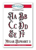 Mylar Alphabet 3