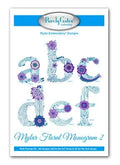Mylar Floral Monogram 2 Design CD