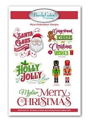 Mylar Merry Christmas - 89 Designs