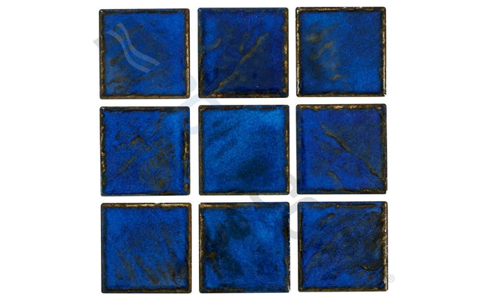 NPT MARF235 2" x 2" Martinique Glossy Tile Royal Blue - AquaDoc
