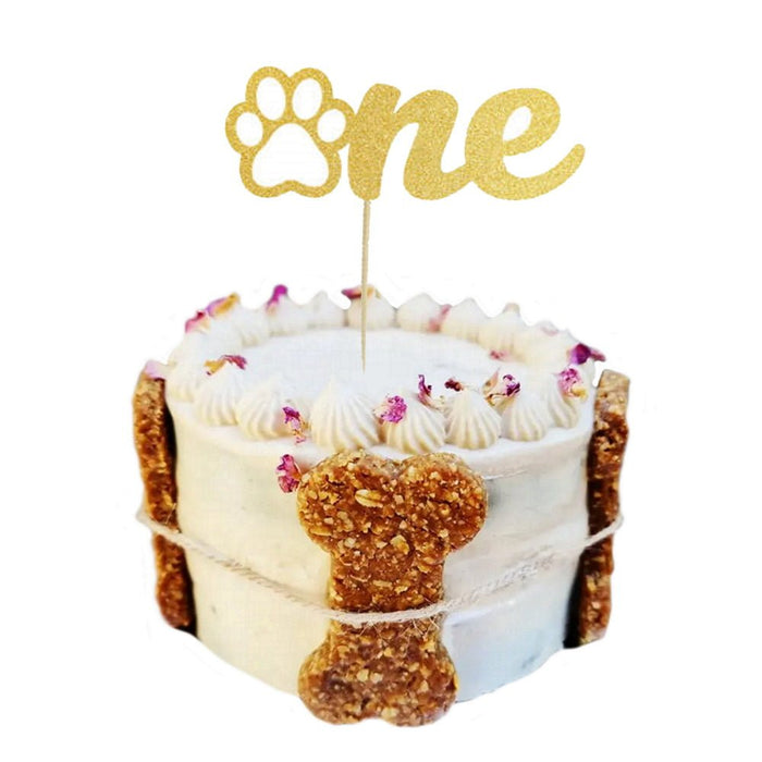 Number One - Dog Cake Topper - Cake Toppers from . at DoggyTopia