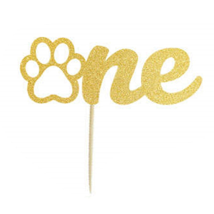 Number One - Dog Cake Topper - Cake Toppers from . at DoggyTopia