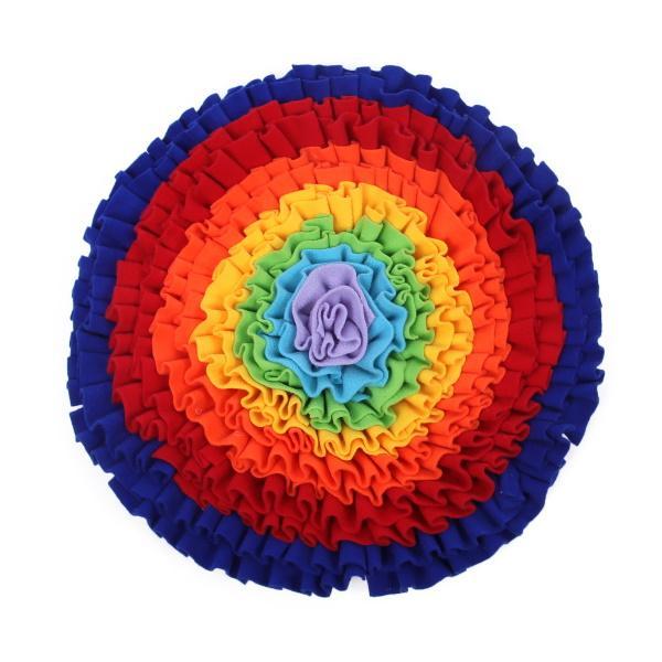 Over The Rainbow Snuffle Mat - Snuffle Mats from . at DoggyTopia