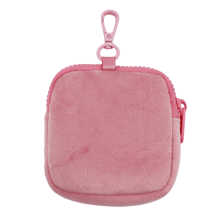 Pablo & Co Velvet Blush Bows Treat Pouch - Treat Pouchs from Pablo & Co at DoggyTopia