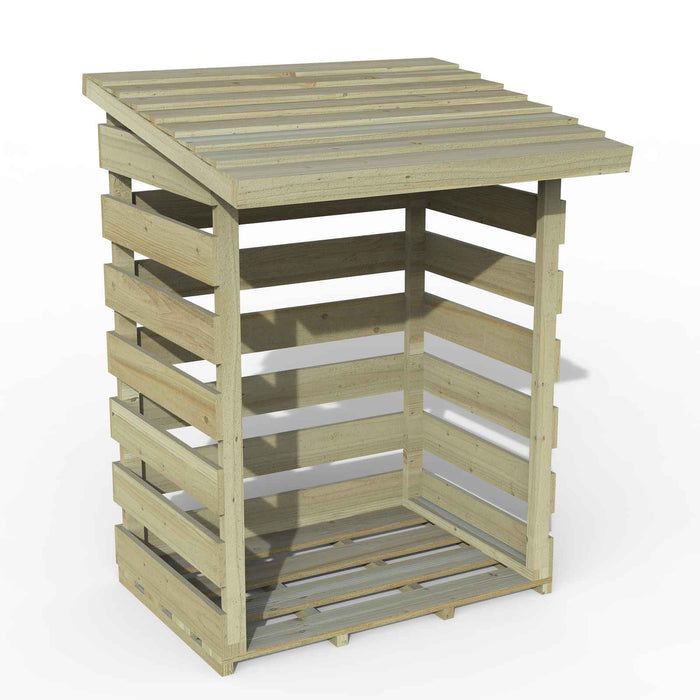 Pent Log Store #96cm(L) x 82(W) x 126(H)