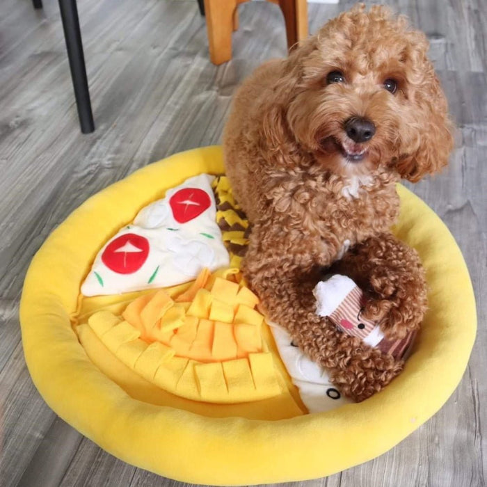 Pizza Snuffle Mat - Snuffle Mats from . at DoggyTopia
