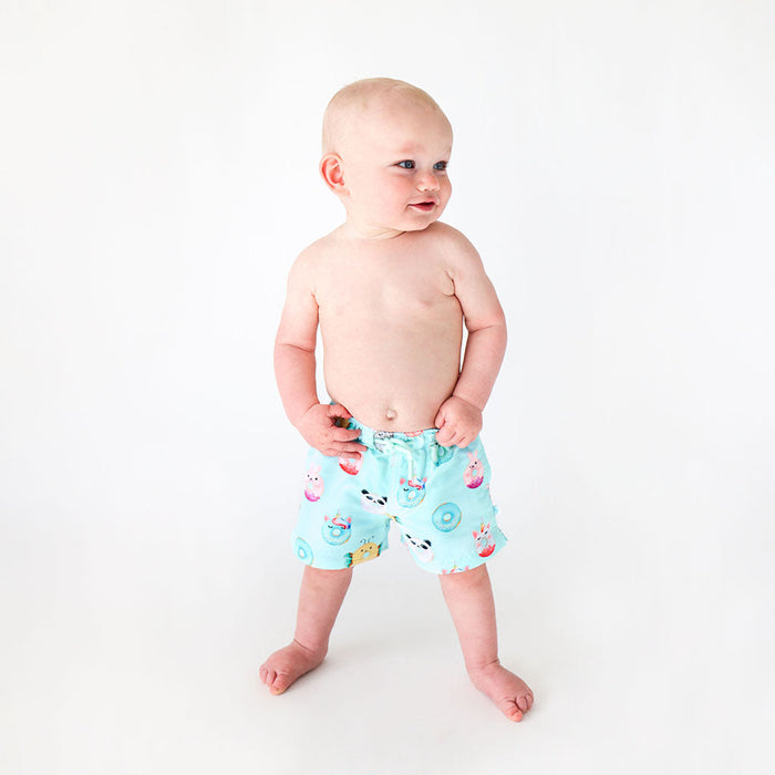 Posh Peanut Donuts Boys Swim Trunks