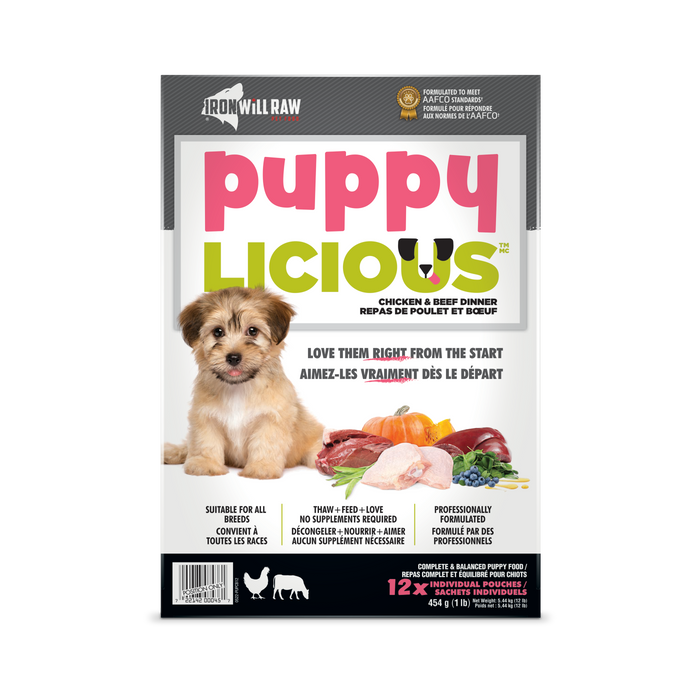 Puppylicious Chicken & Beef Dinner - 12 lb