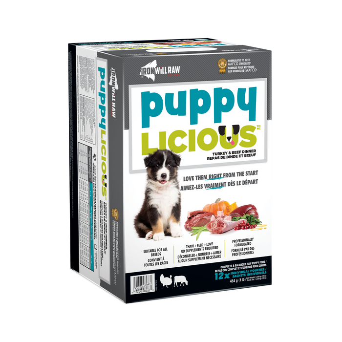 Puppylicious Turkey & Beef Dinner - 12 lb