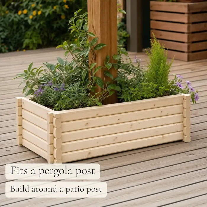 Rectangular Planter #69cm(L) x 46cm(W) x 30cm(H)