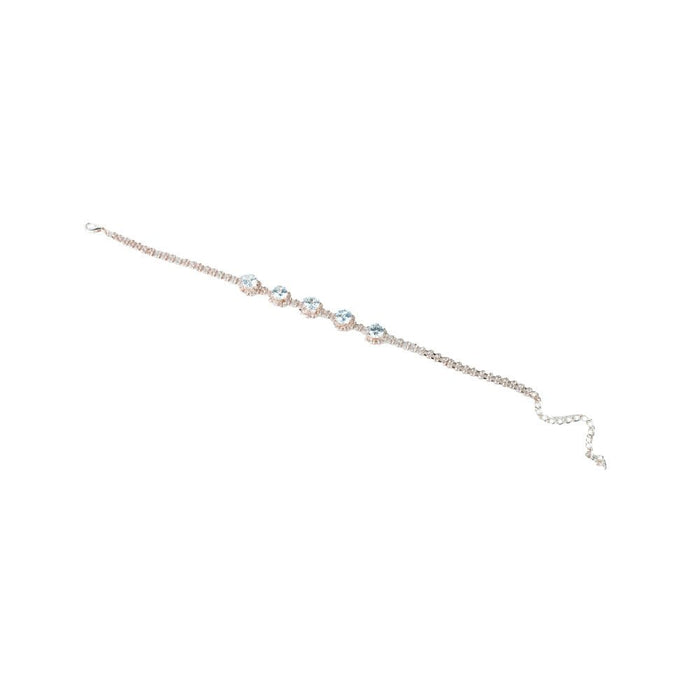 Rose Gold Diamante Solitaire Dog Necklace - Dog Necklaces from Sale at DoggyTopia