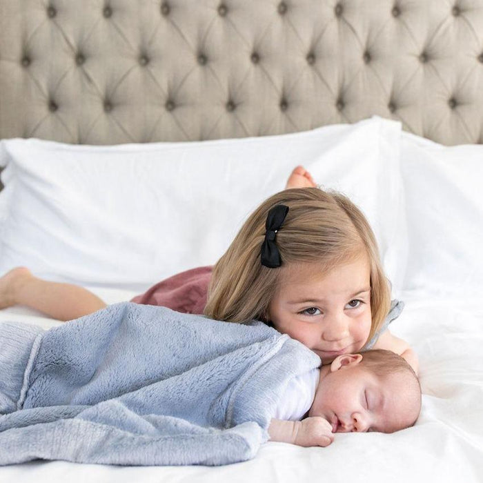 Saranoni Lush Mini Blanket | Storm Cloud