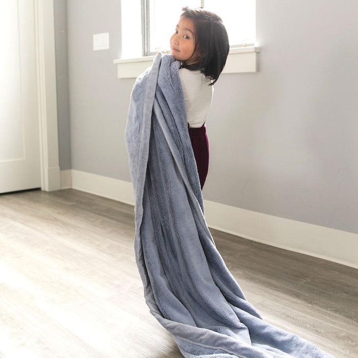 Saranoni Lush Toddler Blanket | Storm Cloud