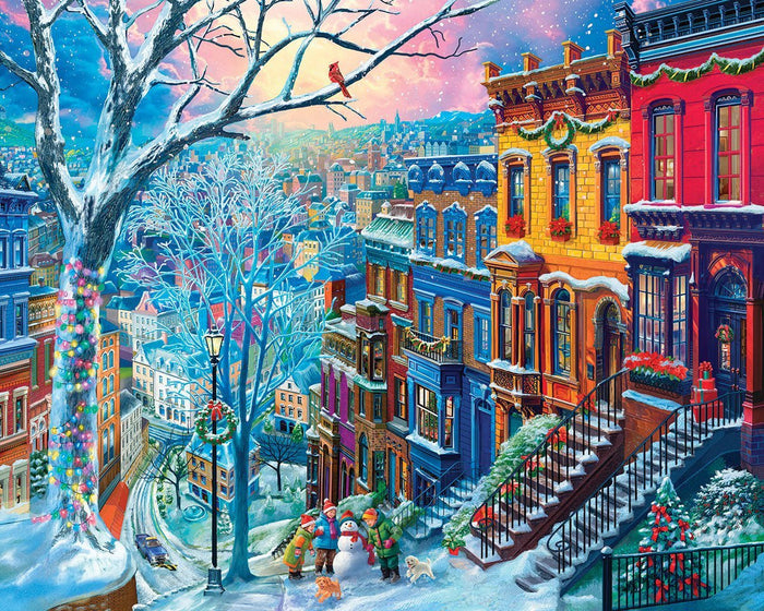 Set of 4: Seasons in the City Bundle 1000 piece