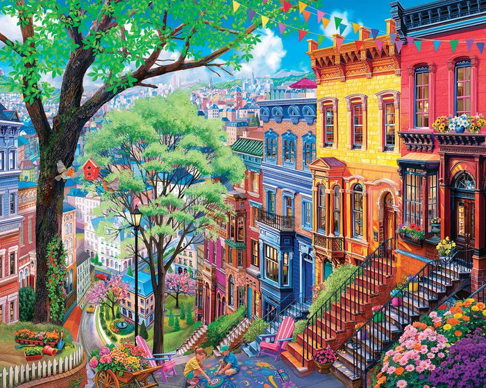 Set of 4: Seasons in the City Bundle 1000 piece