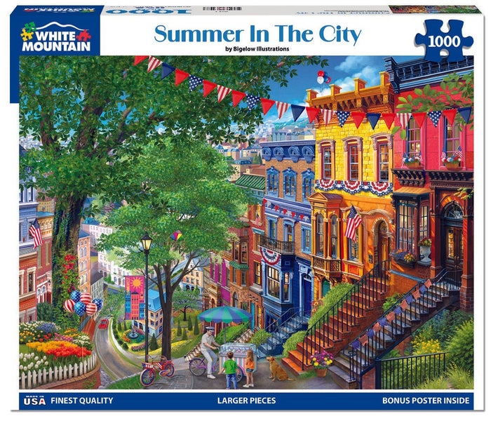 Set of 4: Seasons in the City Bundle 1000 piece