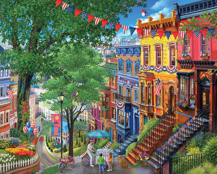 Set of 4: Seasons in the City Bundle 1000 piece