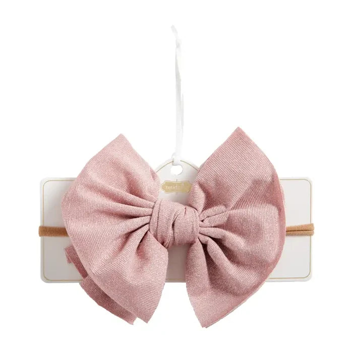 SHIMMER BOW HEADBAND