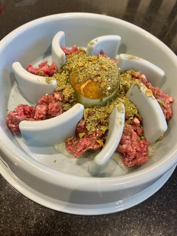 Slow Feeder Sun Dog Bowl - Slow Feeding Bowls from . at DoggyTopia