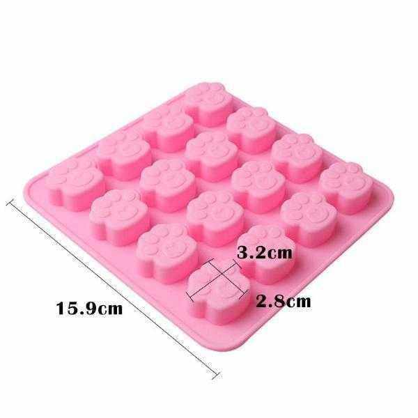 Small Paws Silicone Mould - Moulds from . at DoggyTopia