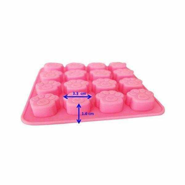 Small Paws Silicone Mould - Moulds from . at DoggyTopia