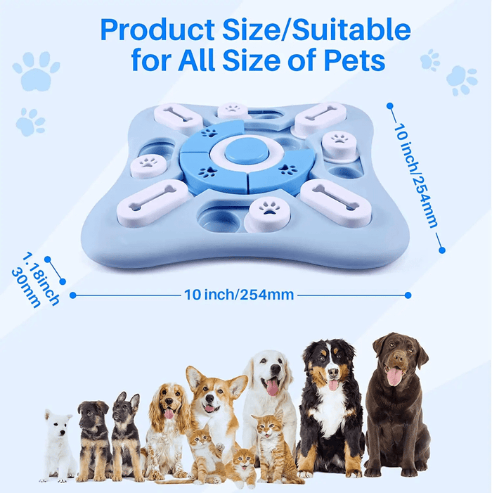Snacker Slide and Seek Dog Puzzle - Puzzles from . at DoggyTopia