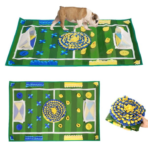 Soccer Field Snuffle Mat - Snuffle Mats from . at DoggyTopia