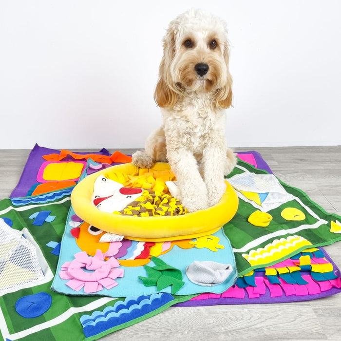 Soccer Field Snuffle Mat - Snuffle Mats from . at DoggyTopia