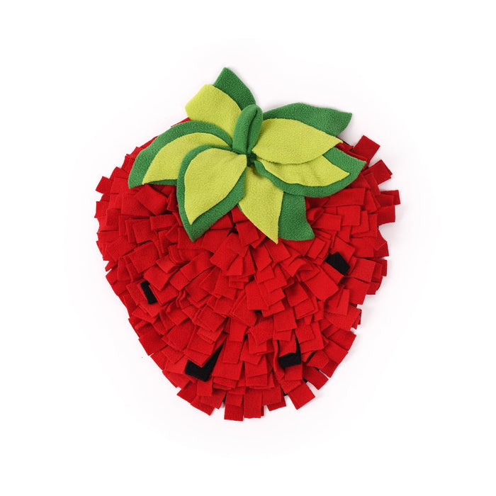 Strawberry Snuffle Mat - Snuffle Mats from . at DoggyTopia