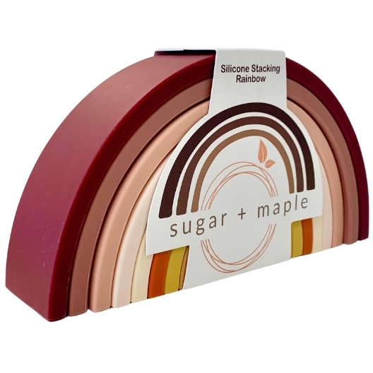 Sugar + Maple Rainbow Stacker (9 pc) | Neutral