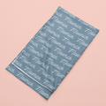 Sugar + Maple Stretchy Blanket | Repeating Name
