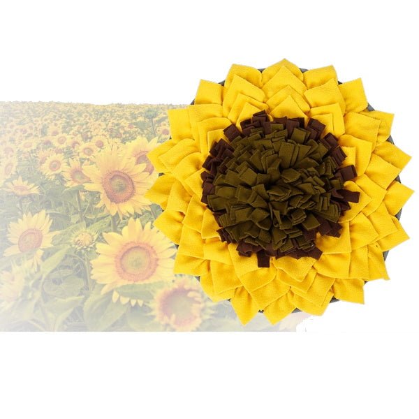 Sunflower Snuffle Mat - Snuffle Mats from . at DoggyTopia