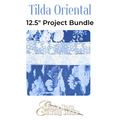 Tilda Oriental - Fabric Bundle | Four 12.5" x WOF