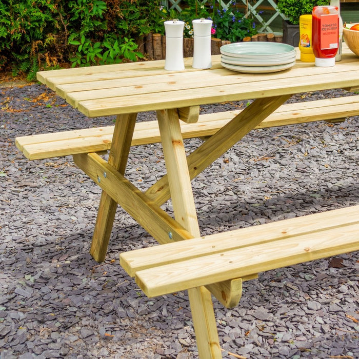Traditional Picnic Table 1.8m